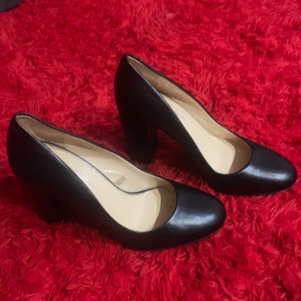 Black elegant heels